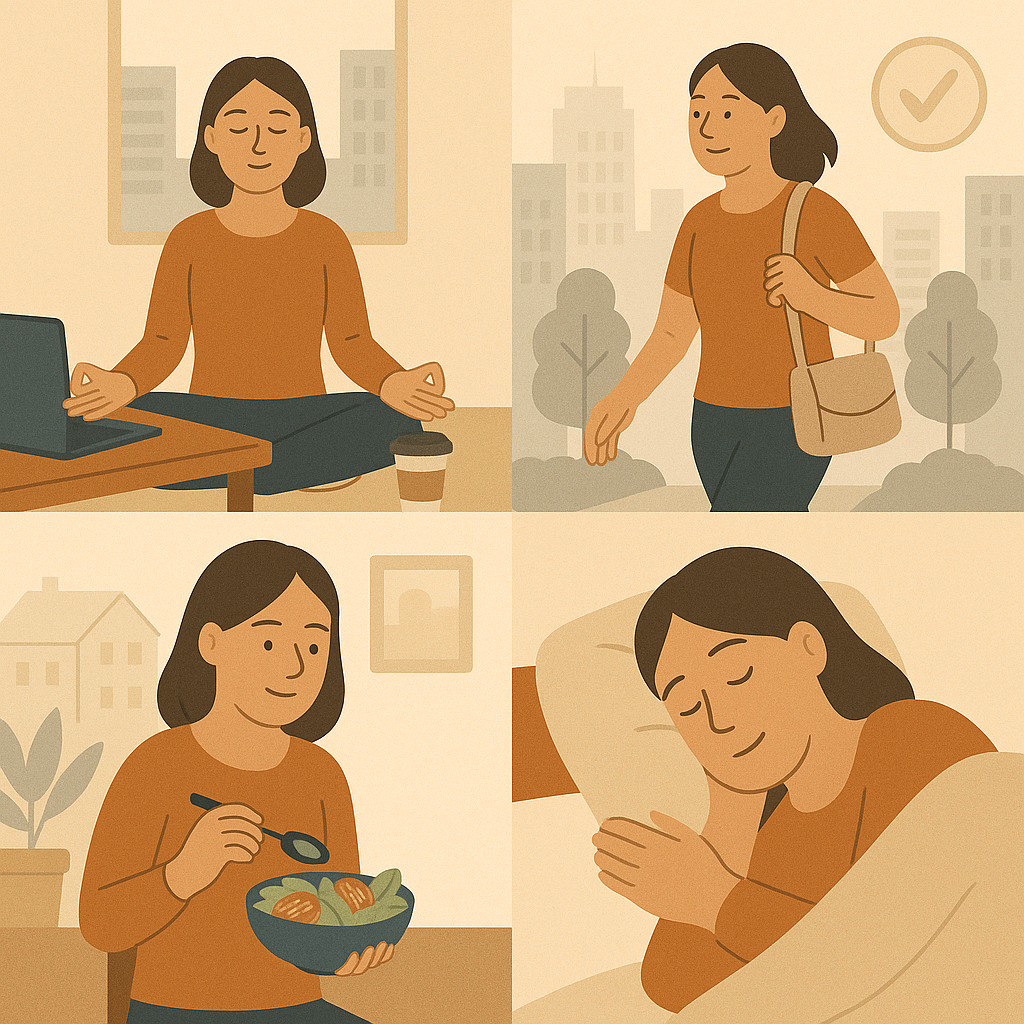 Daily Habits to Reduce Work Stress in Wellington’s Busy CBD